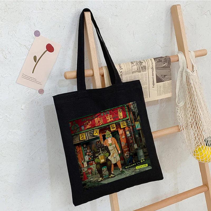 Dorohedoro Canvas Bag Gothic Shopper Women's Shoulder Bag