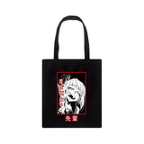 Japanese Eye Anime Cartoon Ulzzang Canvas Bag Casual Female Large Capacity