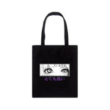 Japanese Eye Anime Cartoon Ulzzang Canvas Bag Casual Female Large Capacity