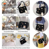 Japanese Harajuku Women Shoulder Bag Large Capacity Handbag for Shopping