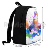 Pop Art Pomeranian Outdoor Hiking Backpack Riding Climbing Sports Bag