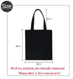 Women Canvas Shopping Tote Bags Matching Cloth Reusable Shoulder HandBags