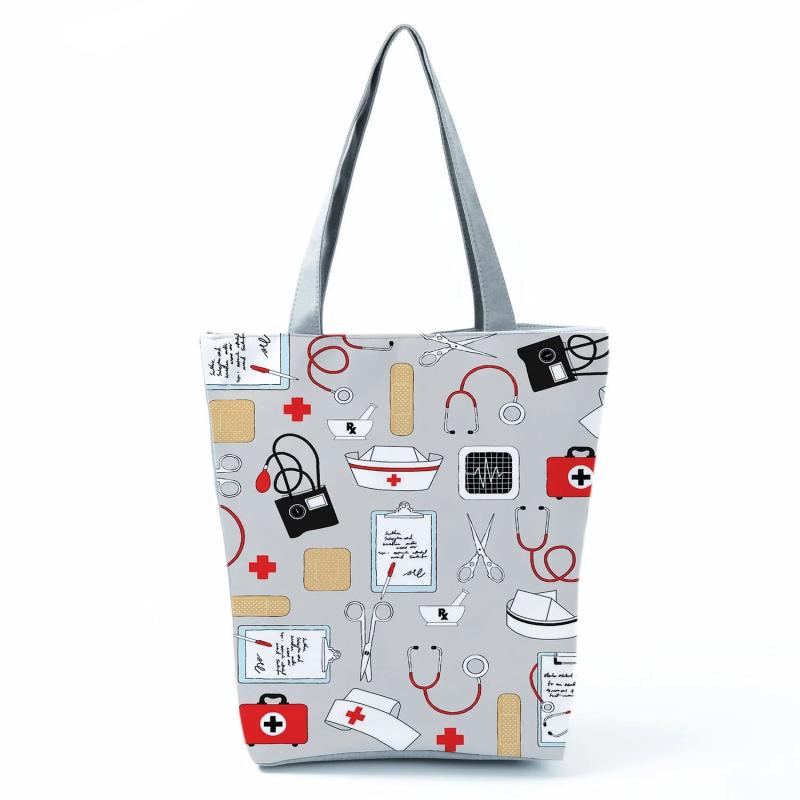 Nurse Cap Medical Equipment Eco Shopper Tote Bag