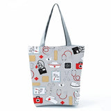 Nurse Cap Medical Equipment Eco Shopper Tote Bag