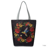Miyahouse Printing Flower Women's Handbag Eco Reusable Foldable Female Shopping
