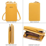 Small Crossbody Bag Women Mini Leather Shoulder Messenger Bag Cross Body Bolsas