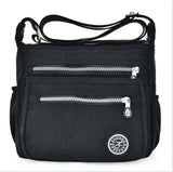 Waterproof Canvas Messenger Bag Square Purse Satchel