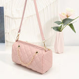 Summer Casual Rhombus Chain Women's Bag Messenger Shoulder Bag Handbag