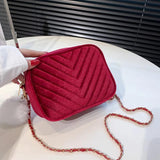 Winter Flap Shoulder Bag Women Vintage Crossbody Messenger Handbags