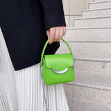 Mini PU Leather Chain Crossbody Bag Women Handbag Candy Shoulder Tote