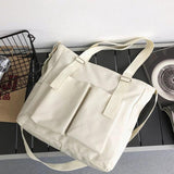 Waterproof Oxford Bucket Bag Multifunction Shoulder Bag