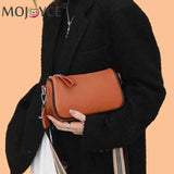 Vintage Women Pu Shoulder Bags Solid Crossbody Messenger Handbags