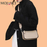 Vintage Women Pu Shoulder Bags Solid Crossbody Messenger Handbags
