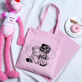 Hanako-kun Anime Canvas Shopper Bag Harajuku Gothic Style Vintage Handbag