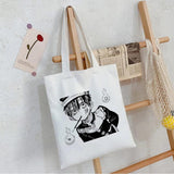 Hanako-kun Anime Canvas Shopper Bag Harajuku Gothic Style Vintage Handbag