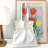 Thick Women Shoulder Bag Pure Ladies Students Shopping Handbag