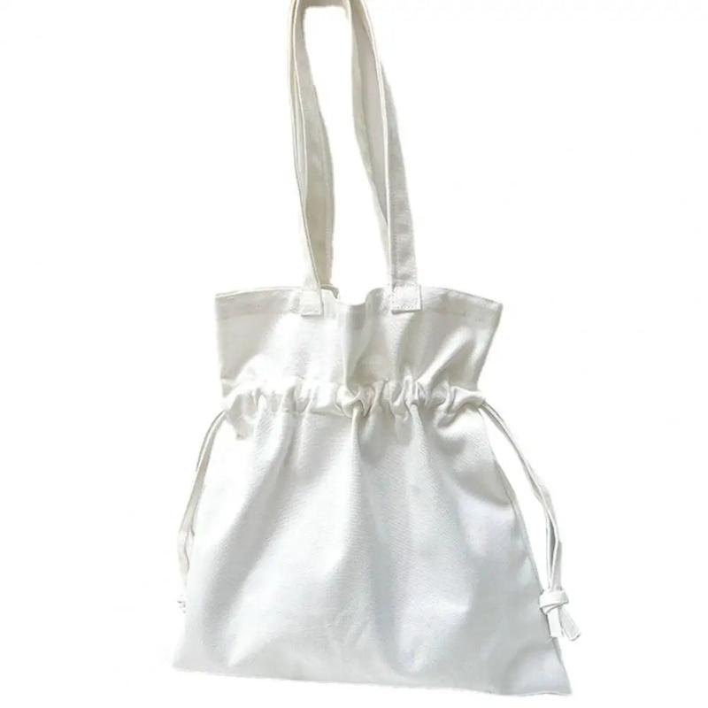 Thick Women Shoulder Bag Pure Ladies Students Shopping Handbag