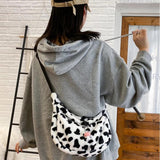 Cow Pattern Women Tote Handbag Large Shoulder Bag