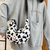 Cow Pattern Women Tote Handbag Large Shoulder Bag