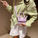 Mini Girl's Messenger Bag Lady Crossbody Bag J Letter Female Bags Women Small Ha