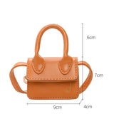 Mini Girl's Messenger Bag Lady Crossbody Bag J Letter Female Bags Women Small Ha
