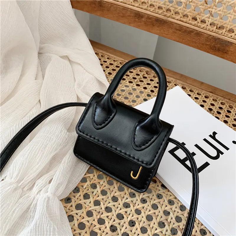 Mini Girl's Messenger Bag Lady Crossbody Bag J Letter Female Bags Women Small Ha