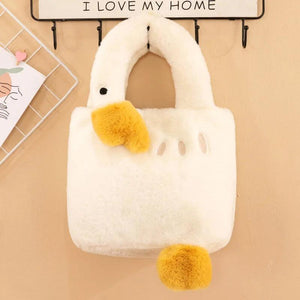 Cartoon Stuffed Cat Doll Handbag Net Red Shoulder Bag
