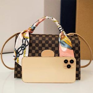 Crocodile Pattern Shoulder Handbag Soft PU Leather Crossbody Bag Tote