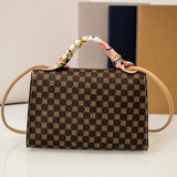 Crocodile Pattern Shoulder Handbag Soft PU Leather Crossbody Bag Tote