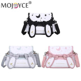 Anime Moon Star Shoulder Bag Crossbody Handbag for Women Girls