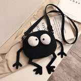 Big-eyed Monster Women's Bag Canvas Shoulder Bag