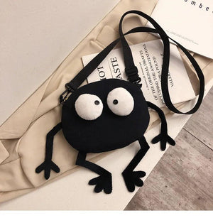 Big-eyed Monster Women's Bag Canvas Shoulder Bag