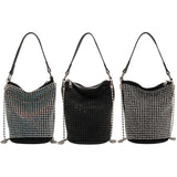 Crystal Rhinestones Evening Shoulder Bag for Women