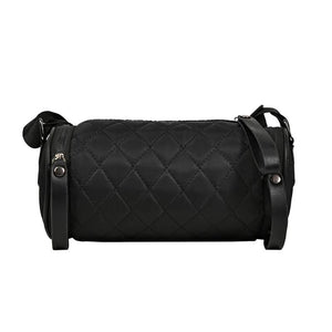 Diamond Lattice Leather Pillow Bag Female Shoulder Crossbody Handbag