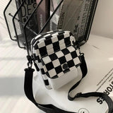 Hot Messenger Bag Ins Minority Personality Canvas Shoulder Small Square Bag
