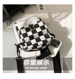 Hot Messenger Bag Ins Minority Personality Canvas Shoulder Small Square Bag