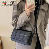 Plaid Ladies Hand Bag Lightweight Shoulder Bag for Travel