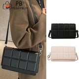 Plaid Ladies Hand Bag Lightweight Shoulder Bag for Travel