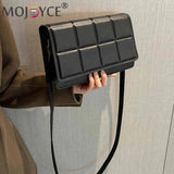 Plaid Ladies Hand Bag Lightweight Portable Casual Messenger Bag