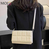 Plaid Ladies Hand Bag Lightweight Portable Casual Messenger Bag