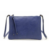 Slim Women Leather Messenger Bag Envelope Crossbody Shoulder Handbag
