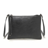 Slim Women Leather Messenger Bag Envelope Crossbody Shoulder Handbag