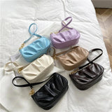 Retro Women Handbag PU Leather Shoulder Bag Hobos Clutch Purses