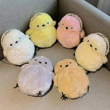 Japanese Style Little Chicken Plush Messenger Bag