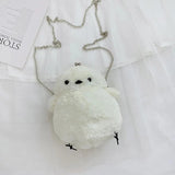 Japanese Style Little Chicken Plush Messenger Bag