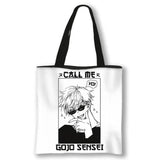 Anime Jujutsu Kaisen Handbag Women Harajuku Tote Bag