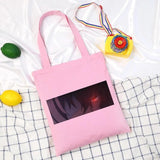 Bungo Stray Dog Anime Dazai Osamu Canvas Shopper Bag