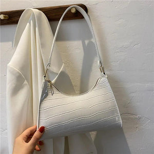 Crocodile Pattern Women Hobos Underarm Bag