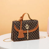 Women Small Square Shoulder Phone Bag Crossbody Handbag