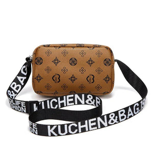 Crossbody Bag Strawberry Pattern Women Handbag Shoulder Bag